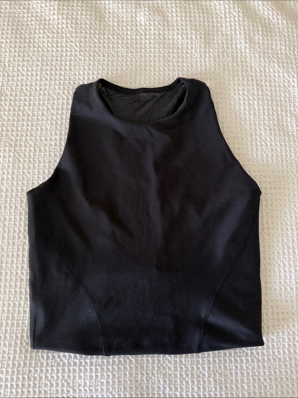 YPB sculptLUX Black Medium Sports Bra/Crop Top